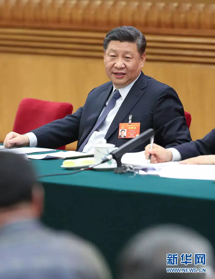 共和國是紅色的！習(xí)近平今年兩會這樣談“初心”(圖2)